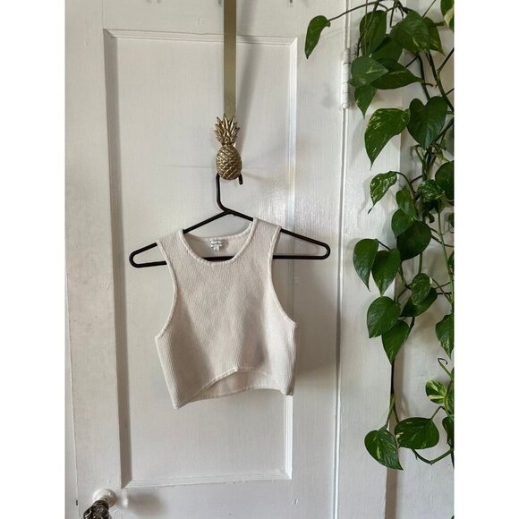 Hunter & Brown women’s size large white tank top - Picture 1 of 9